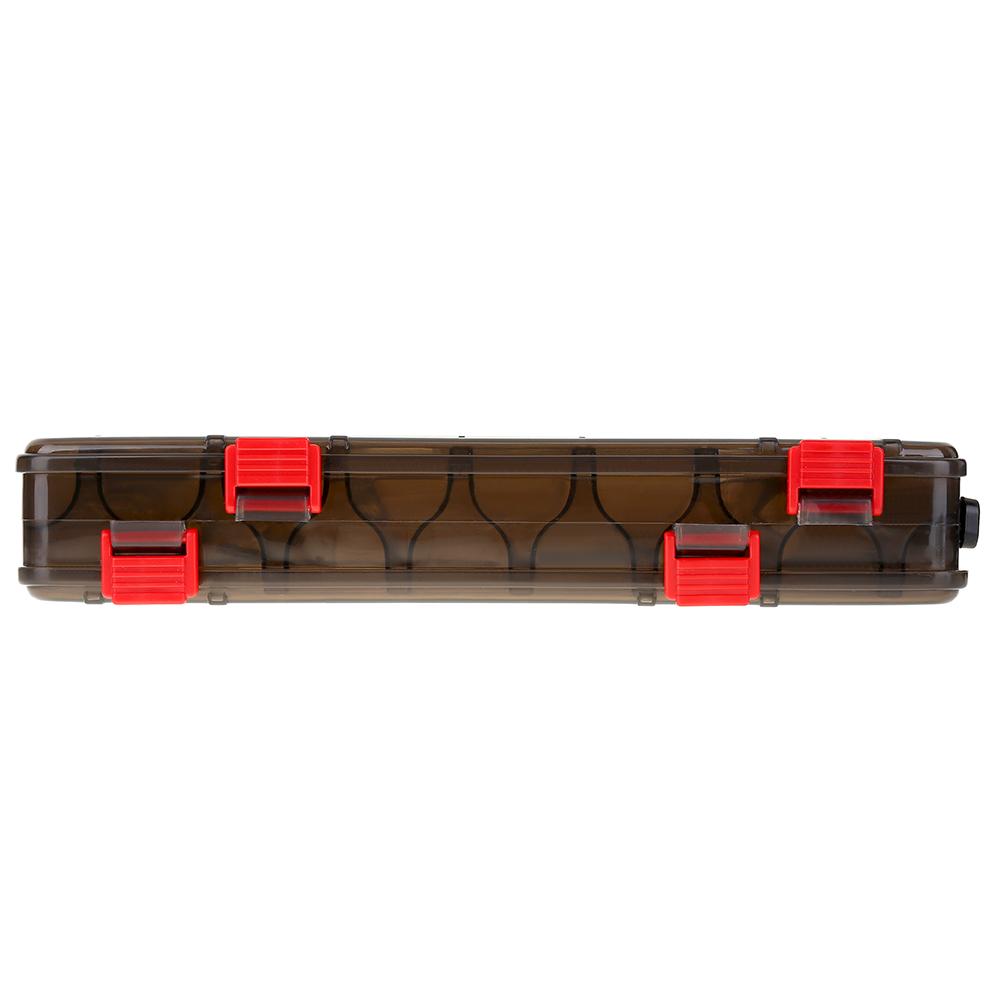 Outdoor Portable Fishing Tools 14 Compartments Plastic Fish Baits Box Lures Carrying Case