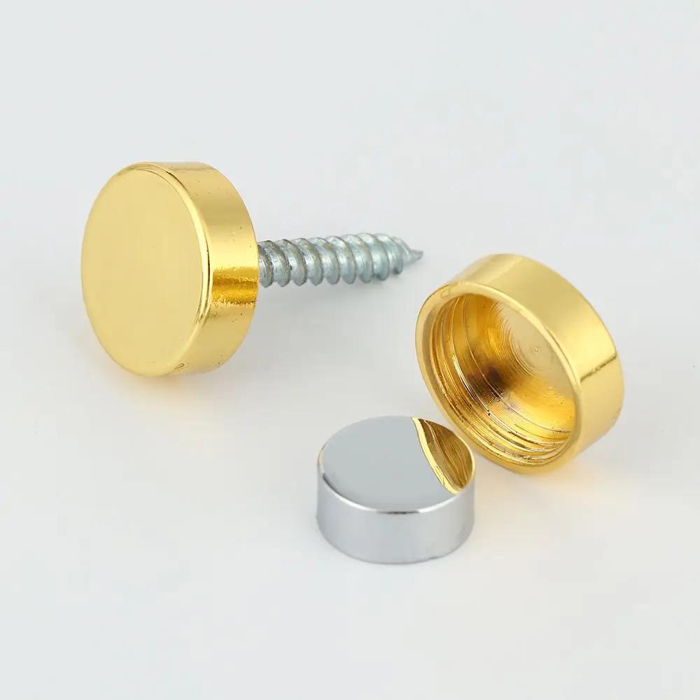 Advertising Screws Nails Furniture Hardware Mirror Fixing Nails Screws Decorative Cap Decoration Screw Covers Mirror Fasteners