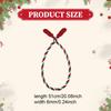 6 Pieces Christmas Garland Ties Home Decor Festive Convenience Flexible Banister Ties Christmas Garland Twist Ties for Stairway