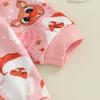 Baby Rompers Autumn Long Sleeve Newborn Boys Girls Sweatshirt Jumpsuits Winter Christmas Print Outfits Baby Wear