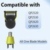Adjustable Guide Comb for One Blade QP2520 QP2530 QP2620 QP2630 & Nose Trimmer Replacement Head Blade for One Blade, Accessories for One Blade