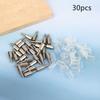 20/30Pcs Support Multifunction Fixed Cabinet Rack Nail Self-Tapping Integrated Screw Clapboard Holder Laminate Support Nail