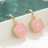 Earrings Copper European and American Fashion Sense Zircon Earrings
