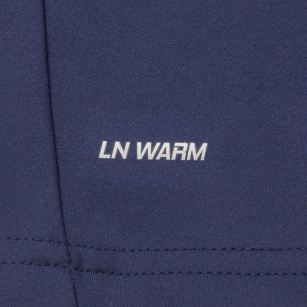 Li-Ning Fitness Series Stand Collar Logo Letter Stitching Long Sleeve T-Shirt Men tops ATLV365-3