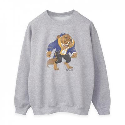 Klassisches Heather-Sweatshirt für Damen/Damen