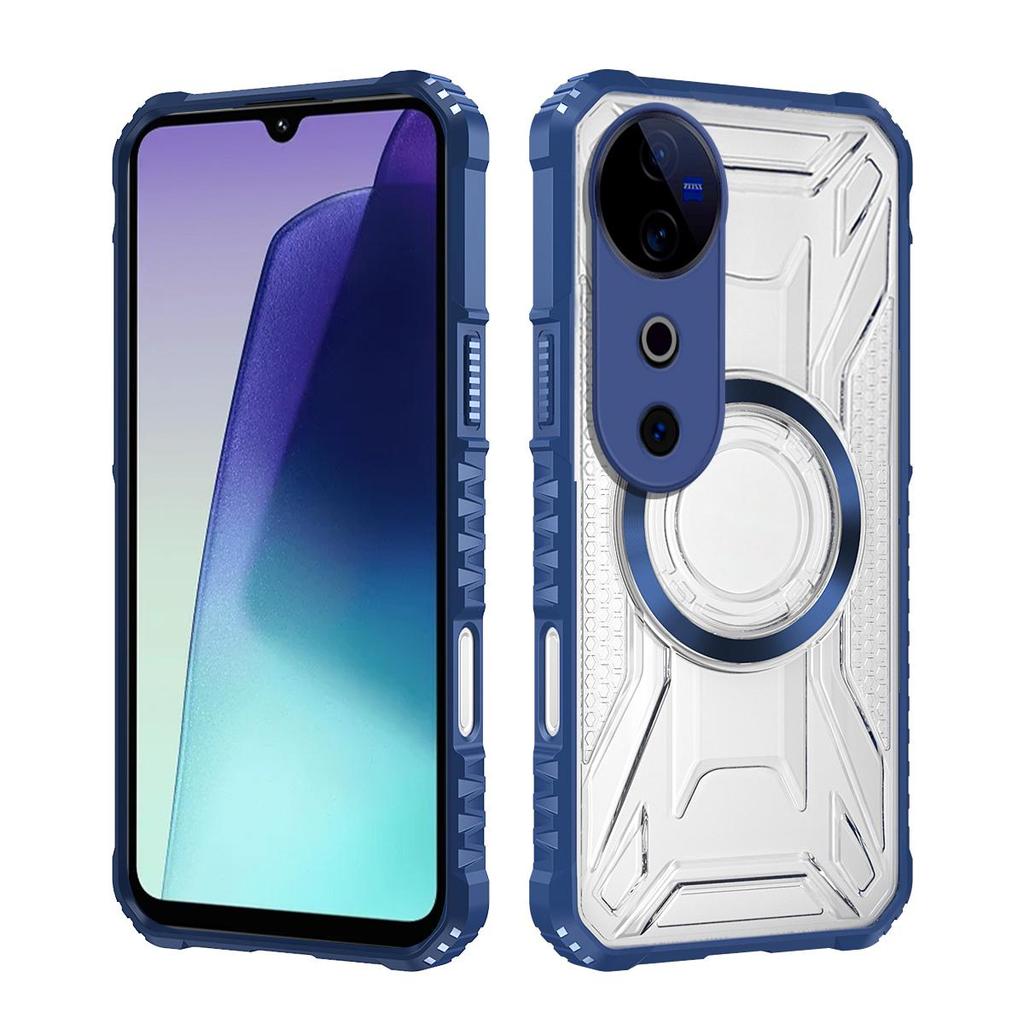 Battle Shadow Series Armor Phone Case for Vivo V40,V40 Pro Shockproof Anti‑Drop Protective Cover