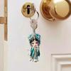 Chinese Dan Jingju Acrylic Opera Character Keychain and Theatrical Bag Pendant