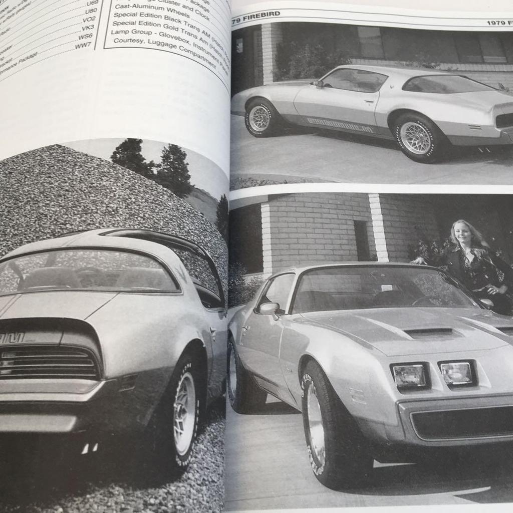 [USED] Firebird Car Catalog Foreign Books