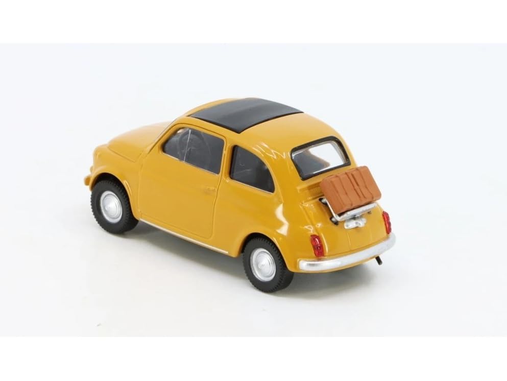 Norev 1/43 Scale Fiat 500F 1965 (Oak) Jet Car [Parallel Import]