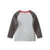 27kids Boys' Korean Style Cartoon Long Sleeve T-Shirt - Autumn Spliced Sleeve Baby Base Layer