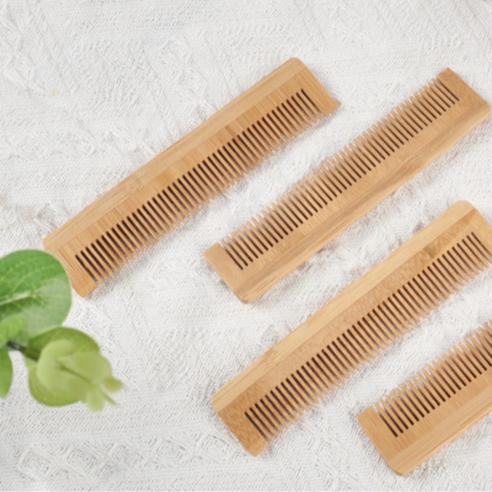 Portable Wooden Comb Hair Care Anti-static Hair Brushes Natural Massage Hair Combs