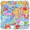 50PCS Cute Marine Life Waterproof Stickers for Water Bottles, Computers, & DIY Stationery