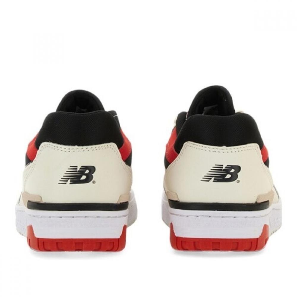 New Balance White Red 550 Sneakers Bb550vtb Seasalt