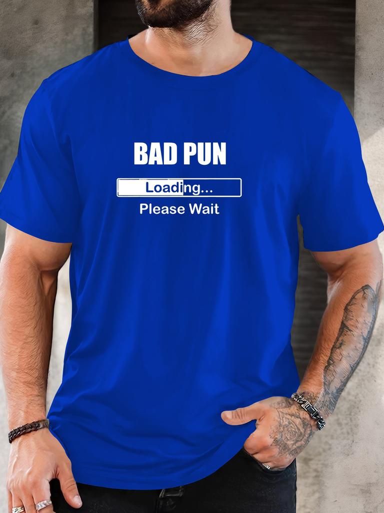 Herren T-Shirt 100% Baumwolle Sommer Lässig Weich Kreativer Buchstabendruck Rundhals Atmungsaktiv Kurzarm T-Shirts 2025 Neue T-Shirts