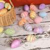 6Pcs Simulation Egg Hanging Easter Ornaments Easter Festival Decoration  Easter Party