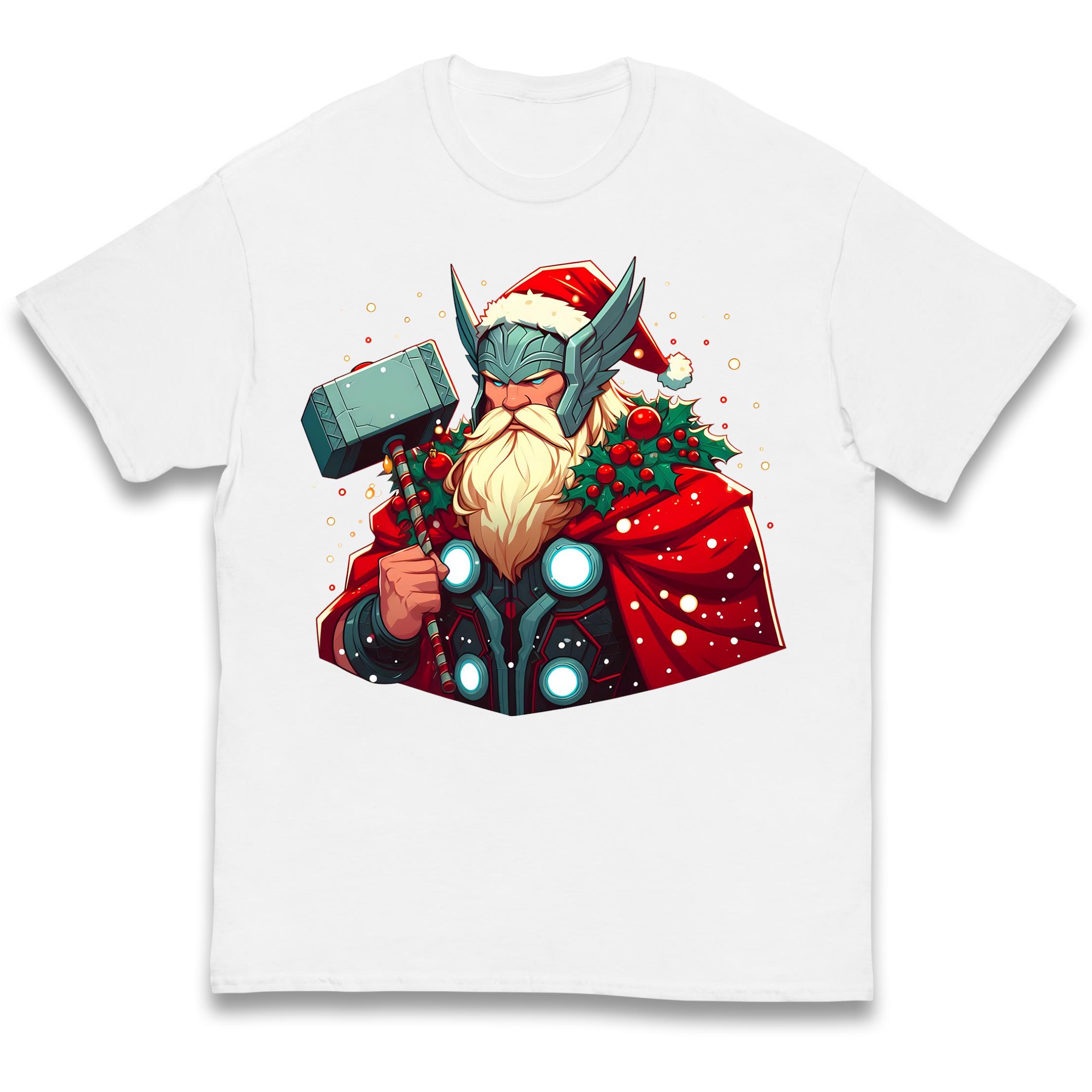 Viking Thor Santa Kids T-Shirt 120