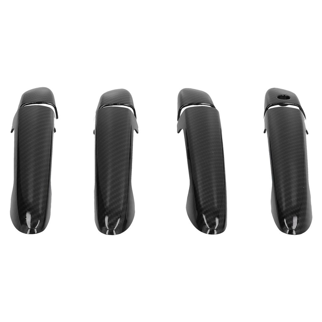8pcs Car Door Handle Trim Carbon Fiber Style Replacement for Mazda CX3 20162020