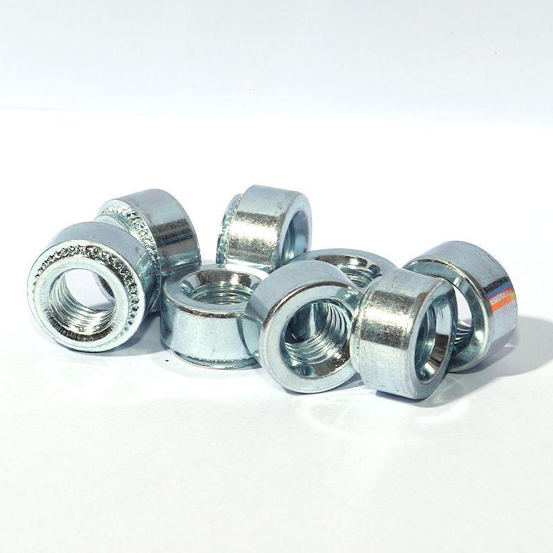 Förzinkat kolstål Clinchmuttrar för plåt - Storlekar: M2, M4, M5, M6, M8, M10, M12