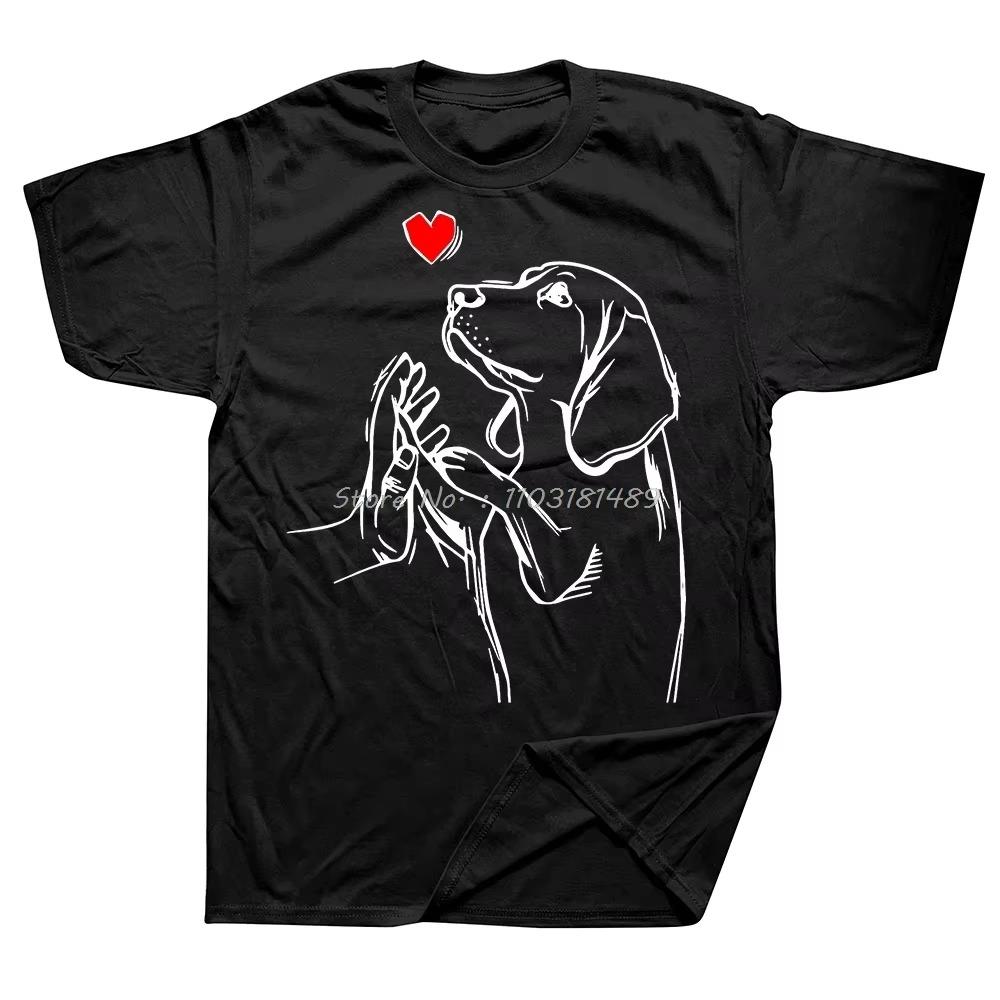 Funny Beagle Dog Love Cute Dog Mom Fathers Day Puppy T Shirt Men  Tshirt Short Sleeve Swimming T-shirt Unisex Tops Tees