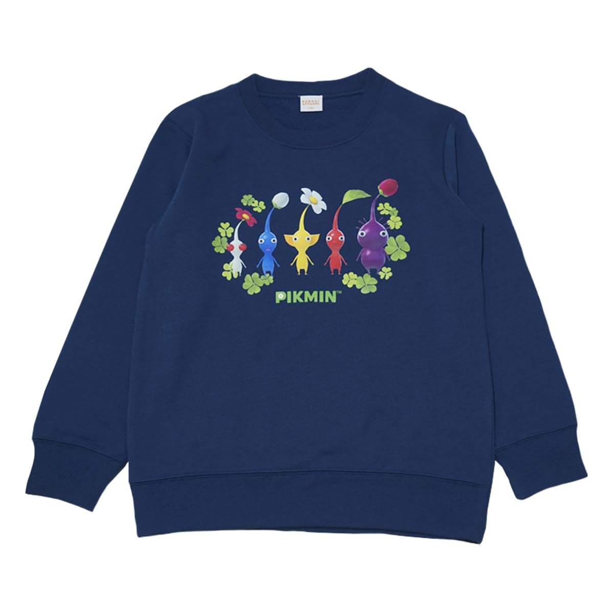 

Bandai Классический флисовый свитшот с длинным рукавом Pikmin fr8918az, Осень/Зима, Мальчики, Темно-синий