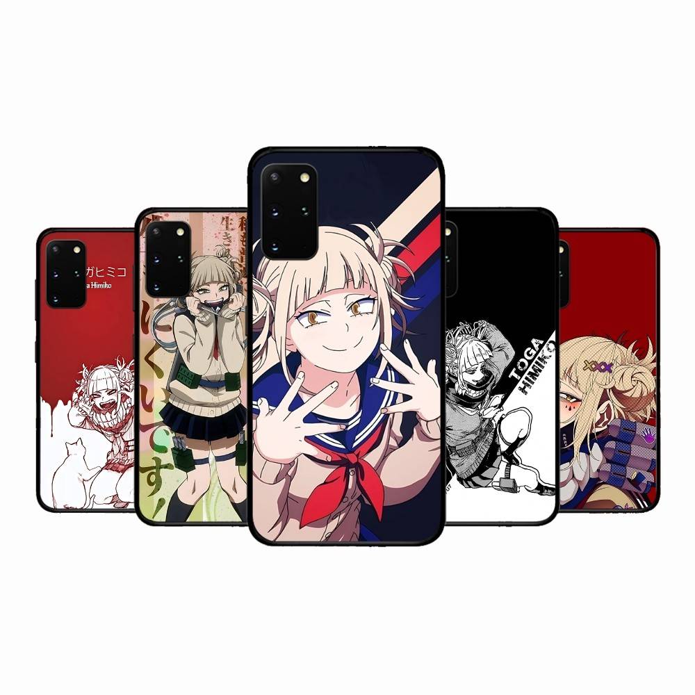 Himiko Toga Boku No Hero Academia Phone Case For Samsung S 24 fe 25 Ultra plus 20 lite 21 30 22 23 24 22 Ultra 5G Fundas