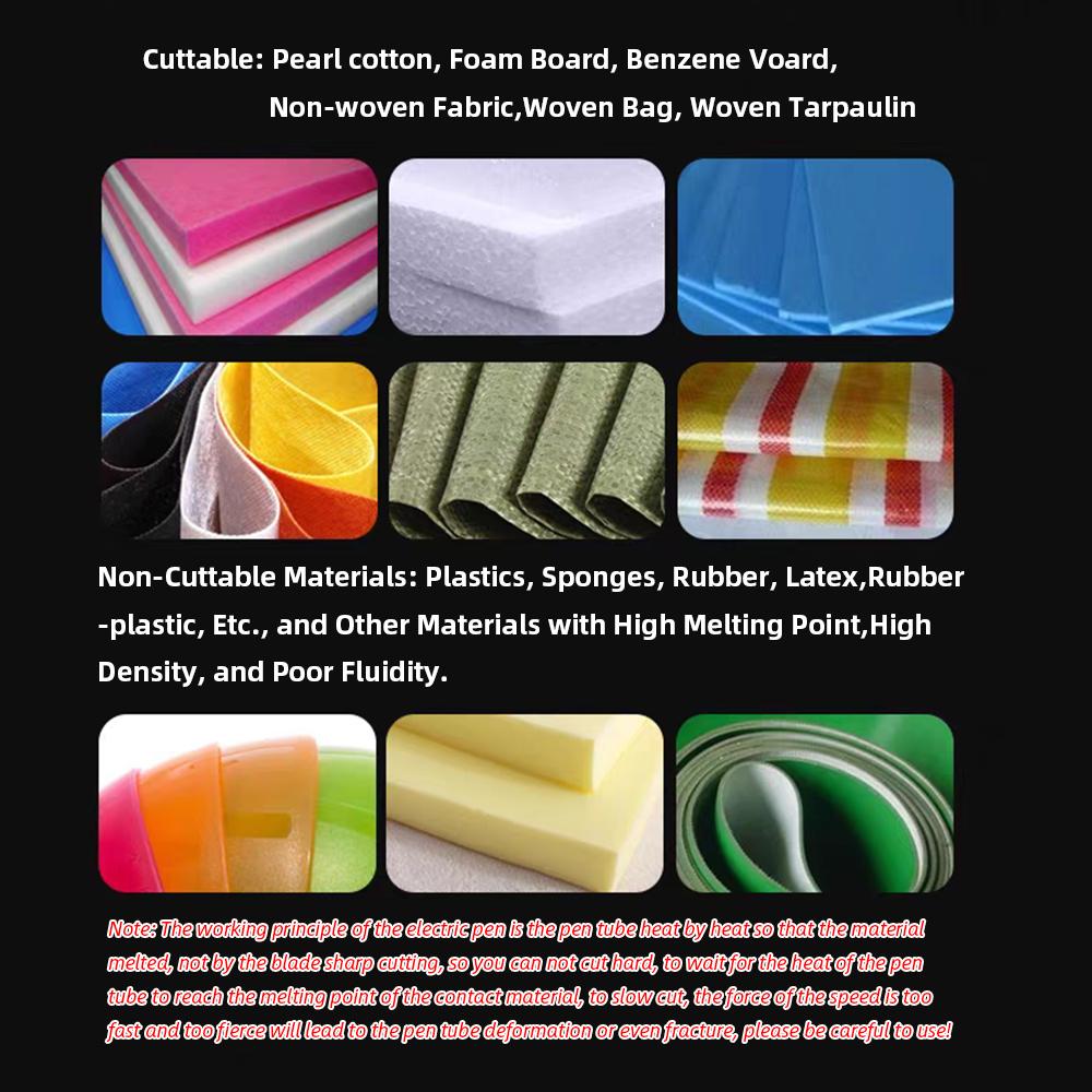 Electric Heating Pen Pen Needle Type Electric Heating Tools Foam Cutting Pen Pearl Cotton KT Styrene Board Thermal Engraving Pen