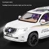 1/18 Scale Toyota PRADO Large Off Road SUV Vehicle Alloy Diecast Metal Car Model Boutique Collection Hobby Decoration Gift for Friend