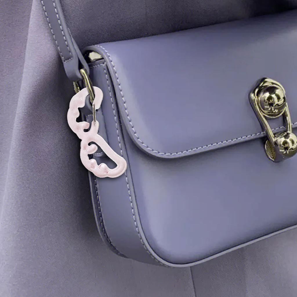 Flügel/Sterne Form Karabiner Acryl Schnalle Schlüsselanhänger Mehrzweck Schlüsselring Haken Tasche Dekorative Schnalle für Rucksack Handtasche