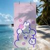 Cute Mongmong Rabbit Cartoon Towel Quick Drying Beach Towels Are Suitable For Swimming Pools Camping Yoga And The Gym