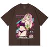 230 Gsm 100% Cotton Demon Slayer V52 Mitsuri Waifu Print Unisex Heavy Cotton T Shirt