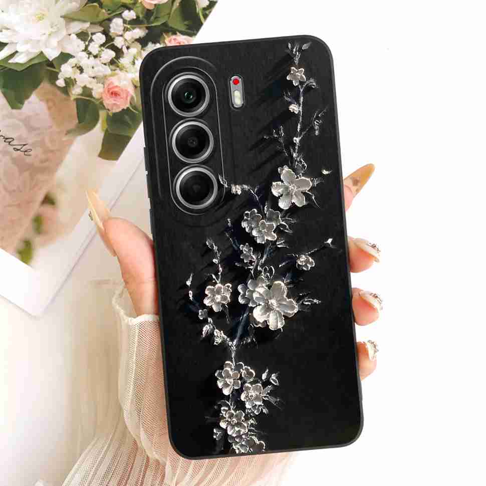 Casing For Tecno Camon 40 Pro 5G CM7 Fashion Flower Soft Silicone Cover For Tecno Camon40 Pro 40Pro Phone Cases Capa