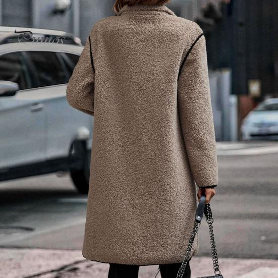 Buy Women Coat Lapel Collar Patch 