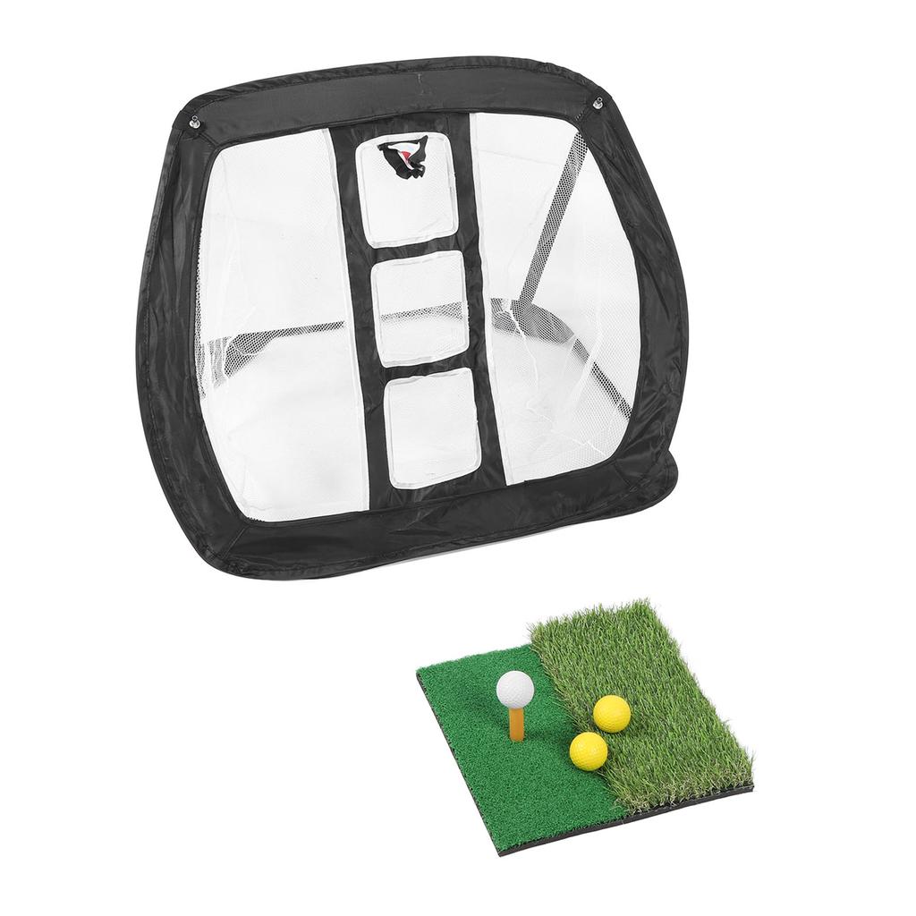 Club Practice Net All in 1 Home Hitting Aid Net for Backyard Driving Chipping Swing Training with