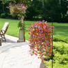 4pcs Artificial Hanging Trumpet Flowers -Outdoor Indoor Doorstep , Festive Home Accents, Floral Display Durable Flower Vines