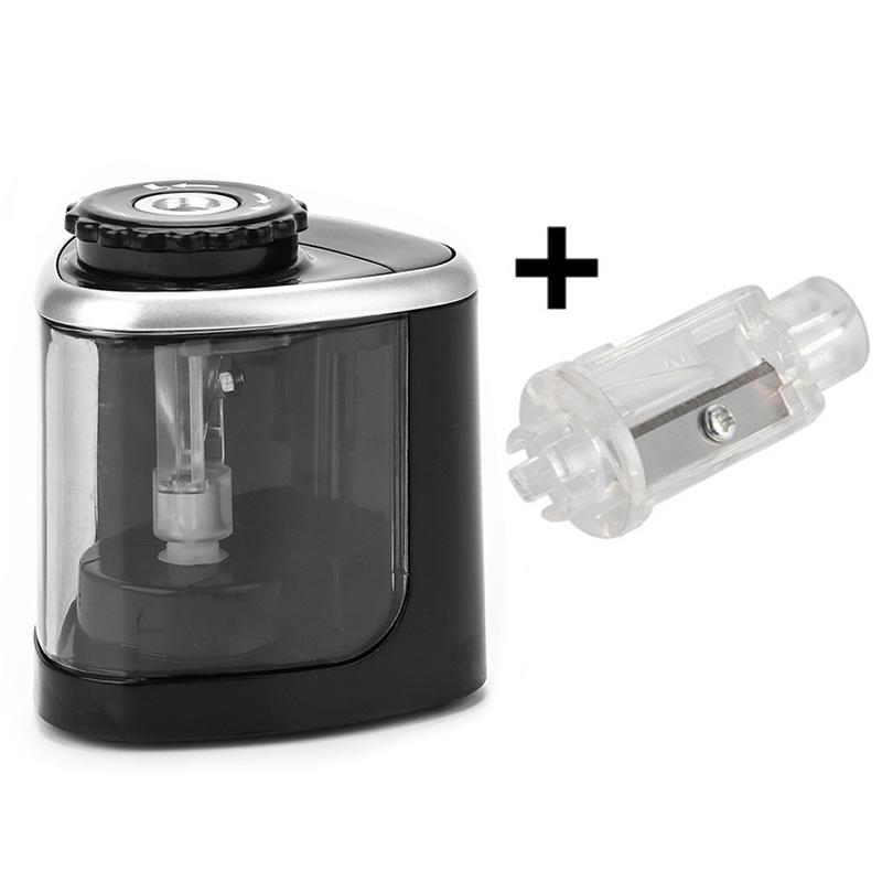 Variety of Models & Function Electric 2 Holes/2 In 1 Holes Pencil Sharpener Switch Pencil Sharpener Student Supplies Stationery