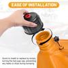 Gas Cans, Fuels Replacement Jug Cap, Racing Fuel 3042 Replacement Cap For 5 Gallon Racing Fuel Jugs, Gas Cans, Fuel Tank Cap - 2 Pack