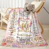 40th Birthday Celebration Quotes Blanket Warmthful Decor Great for Picnics Bed Office All-Season Use Warmthful Decor