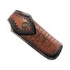 Tactics Cutter Sheath Leather Construction Belt Attachment Holder Scratch Resistant Cutter Cover For Camping & Hunting