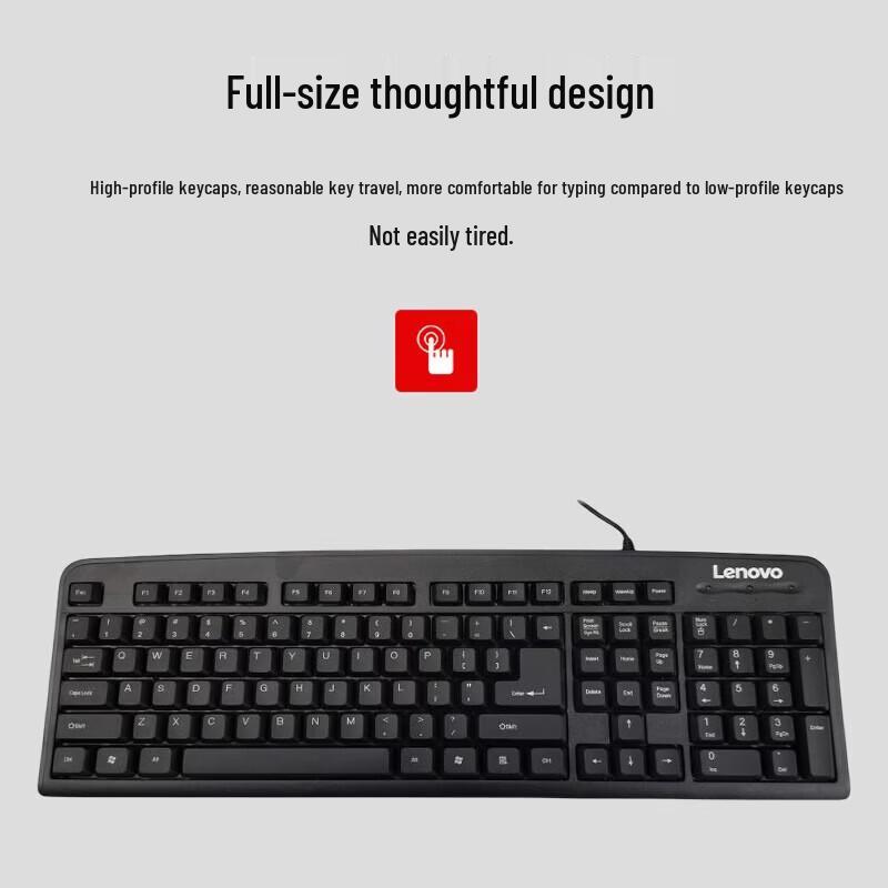Lenovo K4800S Wired Office Keyboard