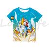 Kids SuperTings T Shirt Harajuku Boys Girls Cartoon Print T-shirts Summer Short Sleeve Children's Clothing Comfortable Tee Tops