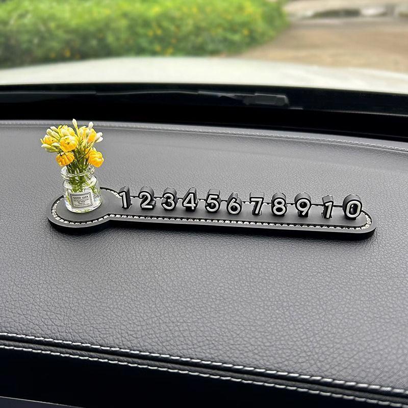 2025 Araç Telefon Numarası Plakası: Geçici Park Levhası & Yaratıcı İç Mekan Süsü