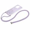 AW Series Anti-Drop TPU Case for Xiaomi Redmi 12C 4G Case Sparkle Epoxy Phone Shell with Lanyard