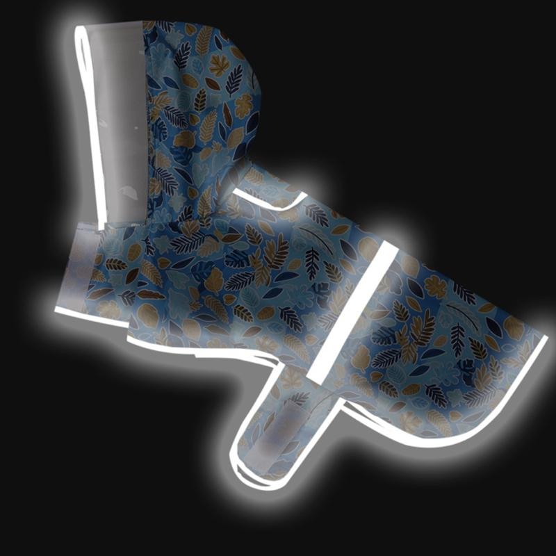 Dog Waterproof Raincoat Ponchos Coat 6 Size to Choose Adjustable Pet Rain Coat Rainwear Walks and Outings