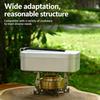 Stainless Steels Alcohols Stove Bracket Outdoor Camping Alcohols Cooker Holder Detachable Crosses Stand for Hiking