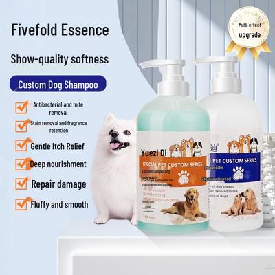 Champú de Baño Desodorante y Anti-Picazón para Perros y Gatos - Cubo Grande, Fórmula Anti-Ácaros para Mascotas