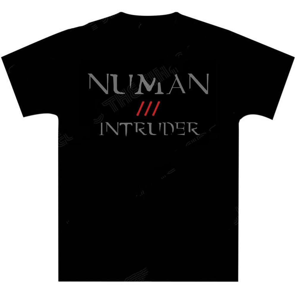 Gary Numan LOGO T-Shirt  NEW S TO 5XL Cotton T Shirt men Unisex T-Shirt S