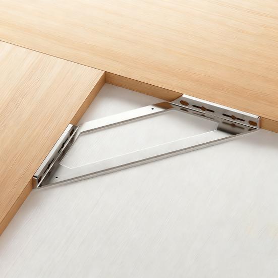 Rechtwinkliger Halterungsstützrahmen mit porösem Design Dekorative Eckwinkel Kratzfeste Oberflächenbehandlung Winkel