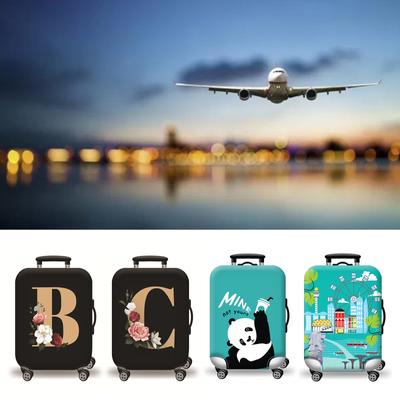 Capa Elástica para Mala Manga Protetora à Prova de Poeira para Mala de 18-32 Polegadas Protetor Capas de Spandex Espessadas para Mala