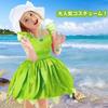 TUAHOUS Kinder Prinzessinnenkleid, Cosplay Els Tinkerbell Kleid, Blumenfee, Schmetterlingsfee Kostüm, Kinderkostüm für Mädchen, Geburtstag, Halloween,