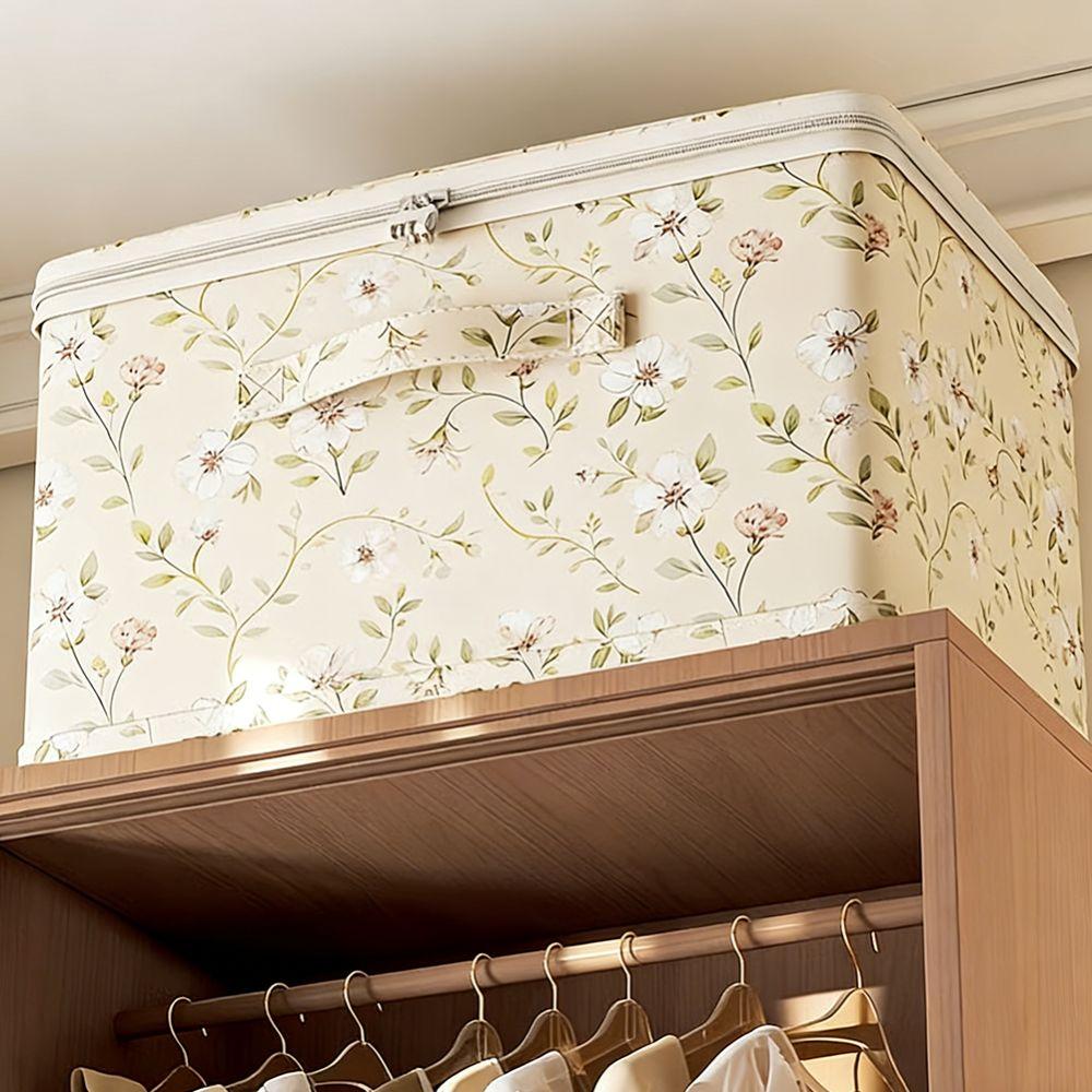 Space Saving Wardrobe Storage Bins Washable Toy Storage Box Sundries Storage Container Bedroom